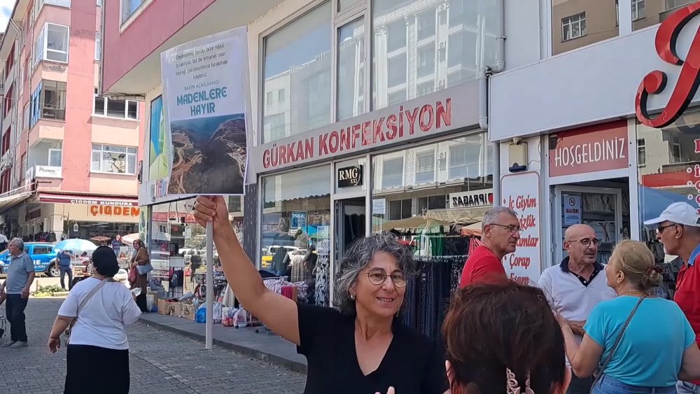 Maden ocağına karşı imza kampanyası