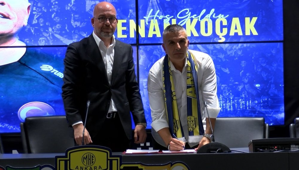 Ankaragücü'nde Kenan Koçak dönemi resmen başladı