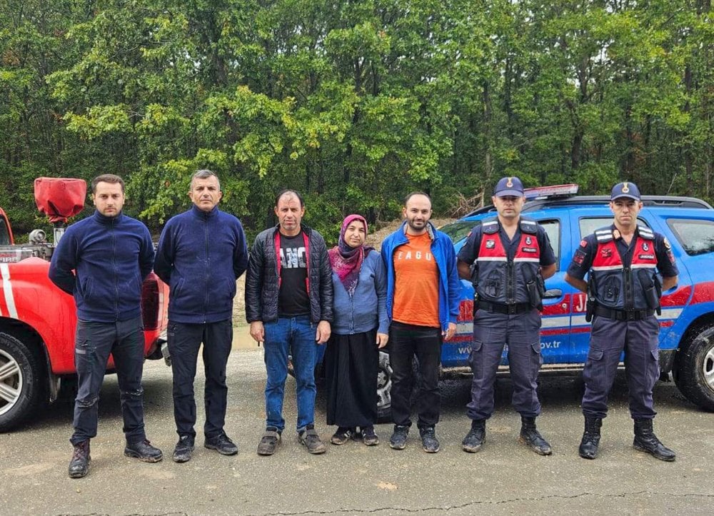 Mantar toplamak için ormana giden çift kayboldu