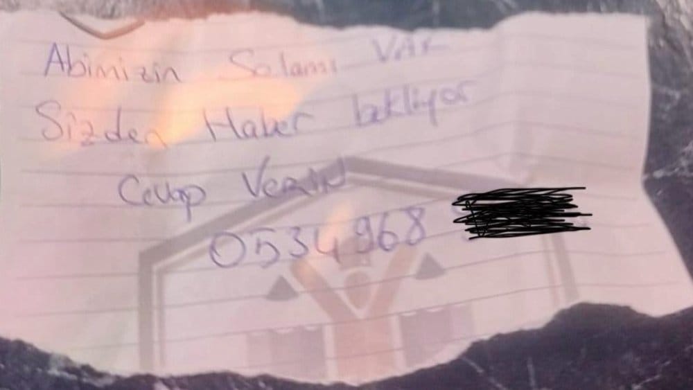 Casperlar önce not yolladı, ardından kurşun yağmuruna tuttu