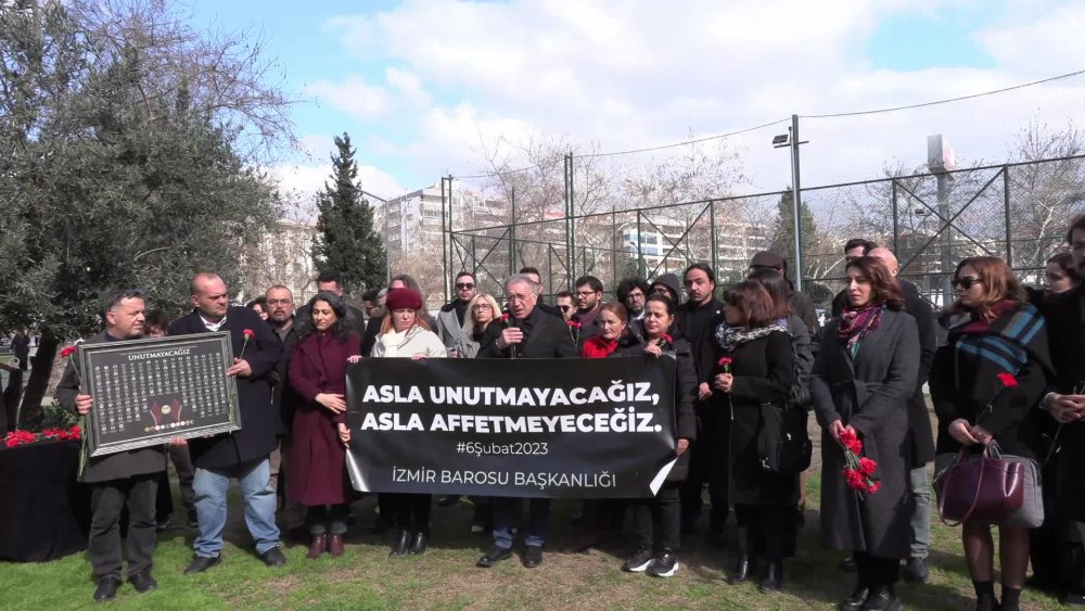 İzmir Barosu Başkanı: Depremi kader olarak kabul etmiyoruz