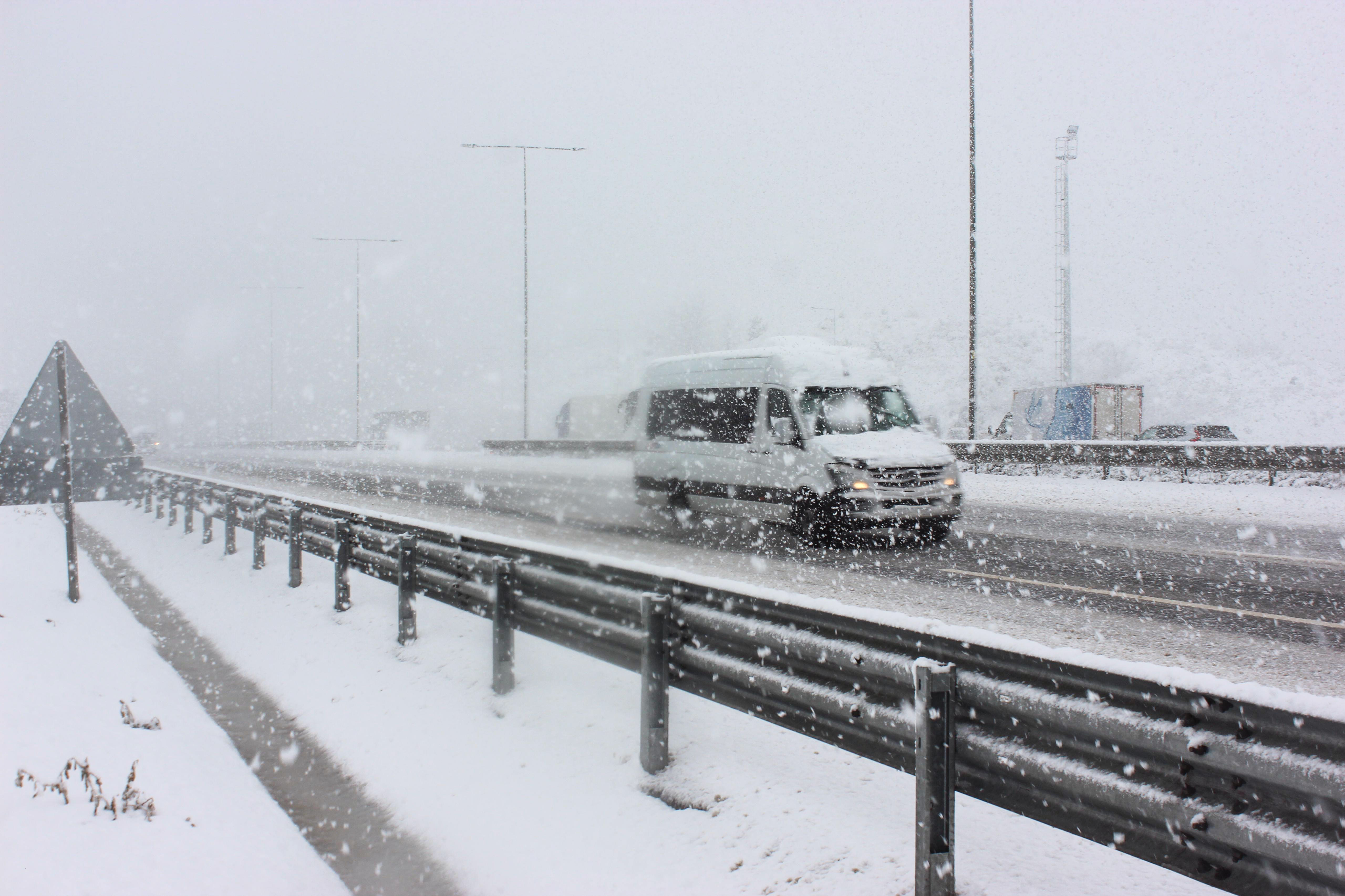 İstanbul'da kar yağışı
