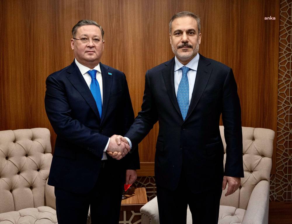Bakan Fidan: Kazakistan Dışişleri Bakanı Nurtleu ile görüştü