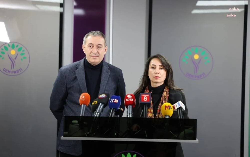 DEM Parti Eş Başkanlarından Mahir Polat açıklaması