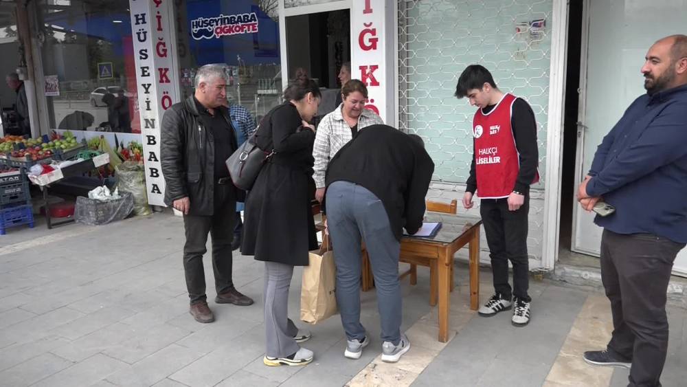 Malatyalılar İmamoğlu için imza attı: Demokrasi ve adalet istiyoruz