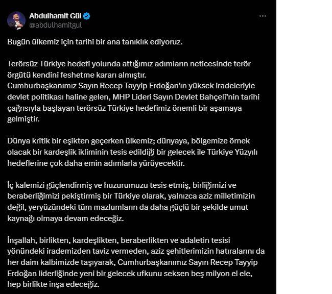 Abdullah Öcalan'ın silah bırakma çağrısını takiben PKK'nın kongresi