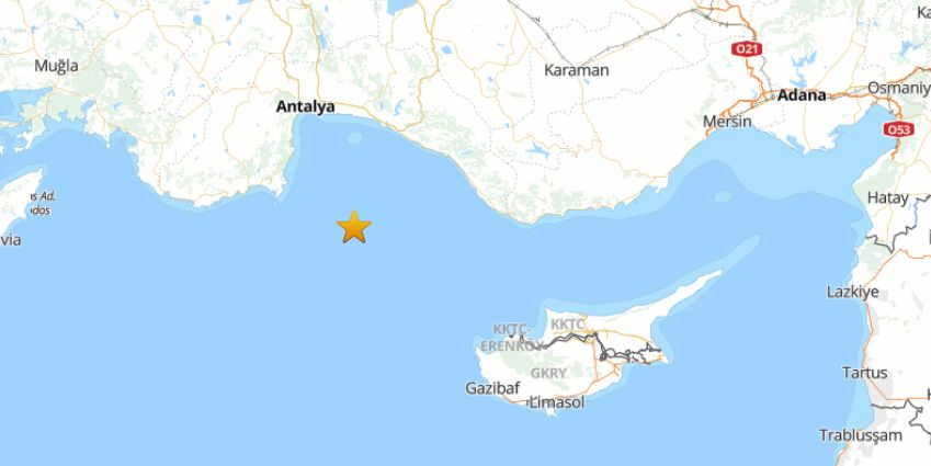 Antalya depremi