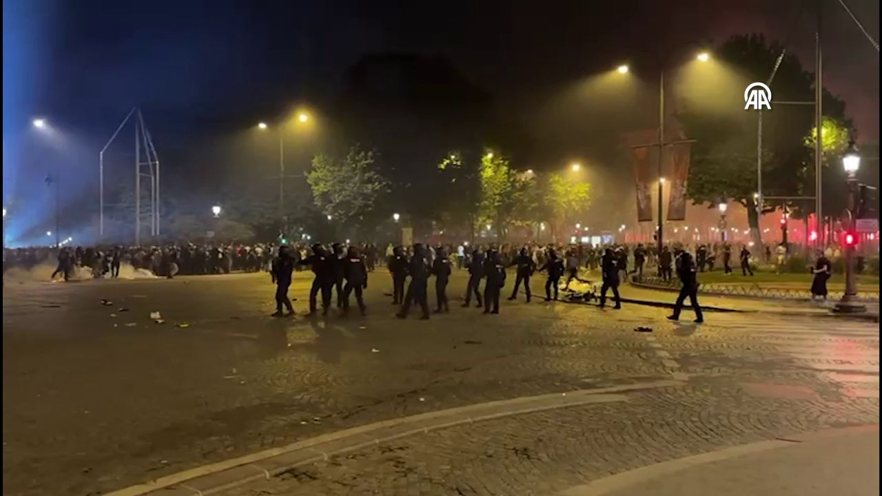 PSG Street Celebrations