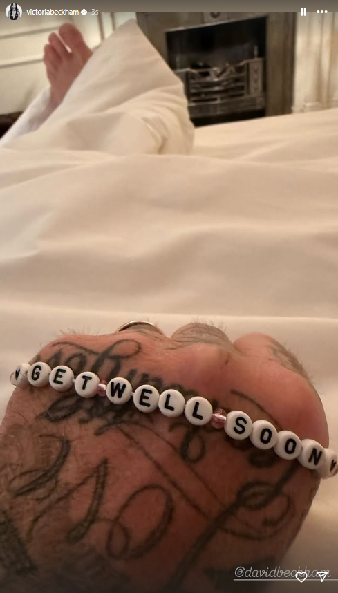 Victoria Beckham Eşine Geçmiş Olsun Dedi