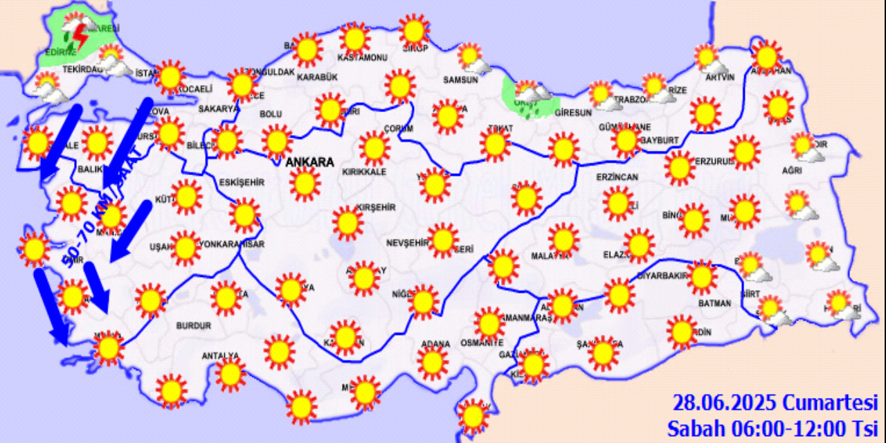 Marmara Hava Durumu