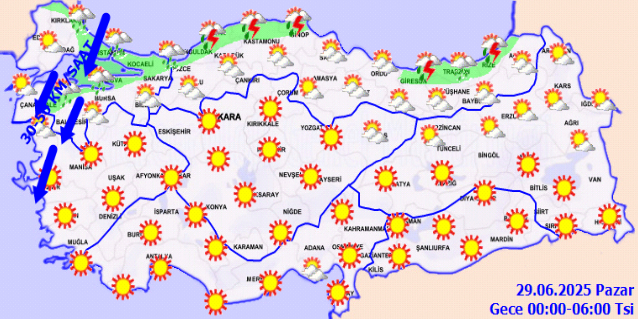 Uşak Hava Durumu
